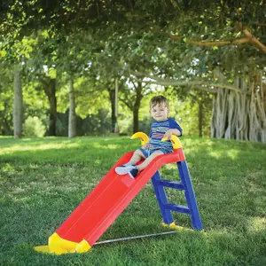 Starplast Kids Red Slide Garden Toy 141cm