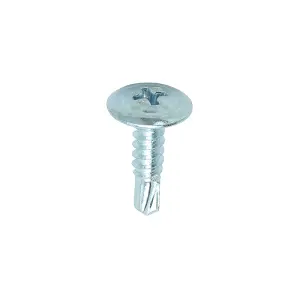 TIMCO Self-Drilling Wafer Head Silver Screws - 4.2 x 16