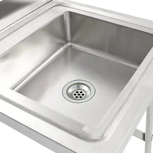 Berkfield Kitchen Sink Single Basin Stainless Steel