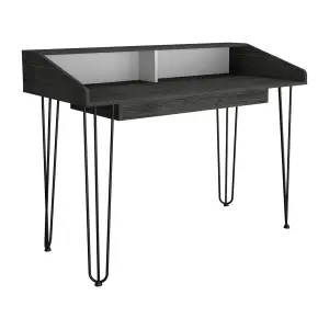 Dallas Home Office Desk with hairpin legs