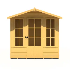 Shire Chatsworth 7x7ft Summerhouse Single Door 12mm T&G