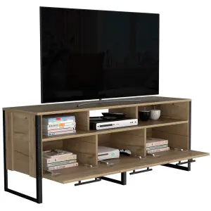 Brooklyn, wide screen TV rack with 3 doors