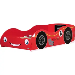 Racing Car Junior Toddler (140x70cm) Kids Bed, Bedroom Furniture