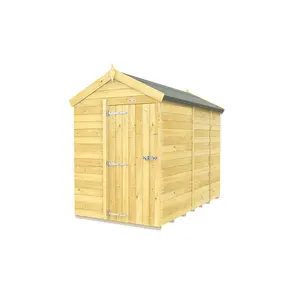 DIY Sheds 5x9 Apex Shed - Single Door With Windows