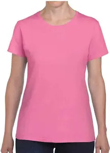 Gildan Ladies Heavy Cotton T-Shirt GD95 - Azalea, Medium