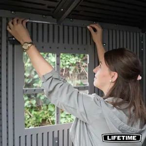 Lifetime 7 Ft. x 9.5 Ft. Outdoor Storage Shed