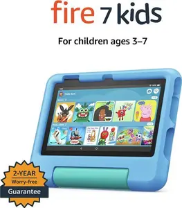 Amazon Fire 7 Kids Tablet For Ages 3-7, 7in 16GB - Blue