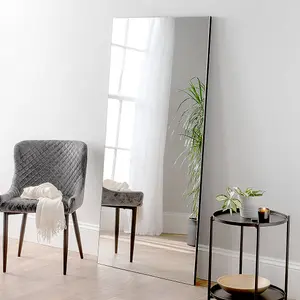 Yearn Minimal Full Length Mirror Black 170x80cm