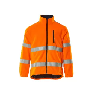 Mascot Safe Arctic Salzburg Fleece Jacket (Hi-Vis Orange)  (X Large)