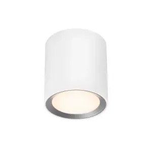 Nordlux Landon 14 Indoor Bathroom Light Surface Downlight In White (Height) 14cm