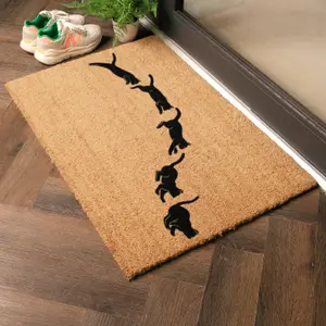 Jumping Cats Doormat (90 x 60cm)