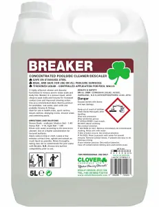 Clover Chemicals Breaker Poolside Cleaner Descaler 5l