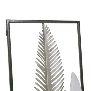 Wall Decor NIOBIUM Metal Silver