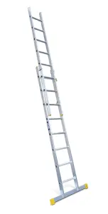 Premium Aluminium Trade Extension Ladder  EN131-2 Certified  Heavy-Duty Work