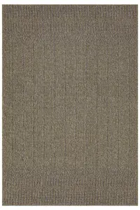 Beige Contemporary Indoor Outdoor Washable Weather Resistant Rug 200cm x 290cm