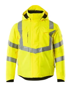 Mascot Safe Supreme Hastings Winter jacket (Hi-Vis Yellow)  (XXX Large)