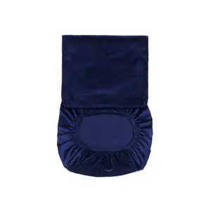 Navy Universal Dining Spandex Chair Cover, Pack of 1