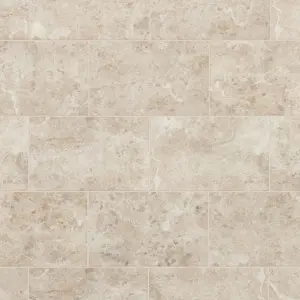 Commo Mocha Gloss Stone effect Ceramic Wall Tile Sample