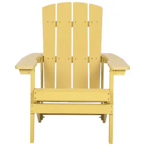 Garden Chair ADIRONDACK Yellow