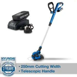 Hyundai 20V 250mm Cordless Grass trimmer - HY2187