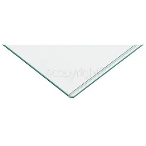 Beko Genuine Spare Part - Fridge Upper Glass Shelf : 414x295mm - BEK4299893600