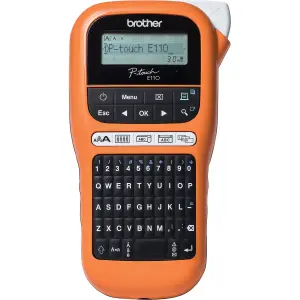 Brother PTE110VP LCD Label printer