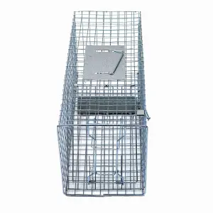 Oypla Large Humane Animal Rodent Rat Pest Trap Cage - 66 x 23 x 26cm