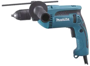 MAKITA HP1641 240v Percussion drill 13mm keyless chuck