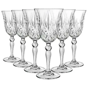 Melodia 270ml Red Wine Glass Set (Set of 6)