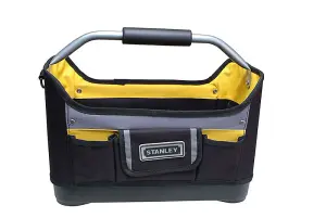 Stanley 16" Inch Open Tote Tool Bag Toolbag Hard Bottomed 1-96-182 STA196182