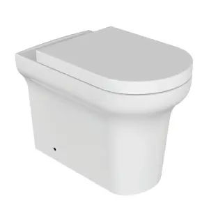 Starlyn Ceramic Back to Wall Toilet & Soft Close Seat