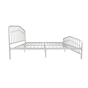 Holland Bed Frame White / Kingsize (5')