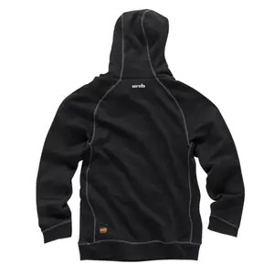 Scruffs Trade Work Hoodie Black Men's Hooded Jumper - XXL