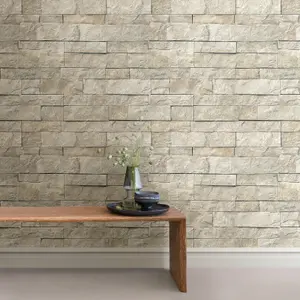 NuWallpaper NU3383 Landmark Peel & Stick Wallpaper, Grey