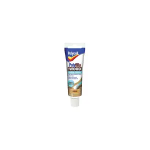 Polycell Polyfilla Wood Filler General Repairs - Ready Mixed Tube - Medium 330g