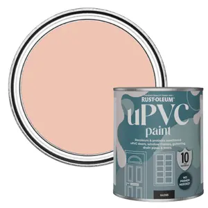 Rust-Oleum Coral Gloss UPVC Paint 750ml