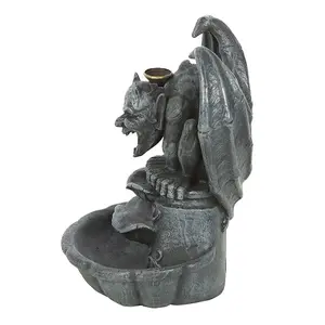 Something Different Gargoyle Backflow Incense Burner Grey (One Size)