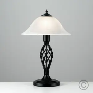 Axelrod Metal Table Lamp Black