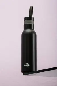 Interiors by Premier Matte Grey 500ml Sports Bottle, Stainless Steel Modern Water Bottle, Leak-Proof Design Sports Water Bottle