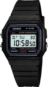 Casio Men's Digital Display Black Resin Strap Watch