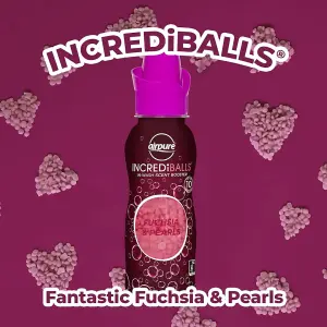 Airpure Incrediballs In-wash Scent Booster Fuchsia & Pearls 128 GM 10 Washes x 3