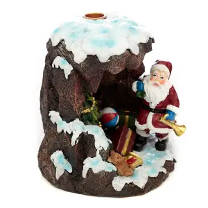 Puckator Christmas Santa's Grotto Incense Burner