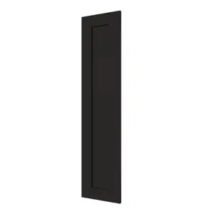 GoodHome Verbena Matt charcoal Shaker 70:30 Larder Cabinet door (W)300mm (H)1287mm (T)20mm