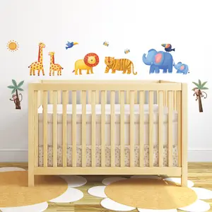 RoomMates Jungle Adventure Peel & Stick Wall Decals