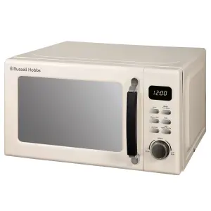 Russell Hobbs Microwave 20 Litre 800W Stylevia Digital Cream RHM2026C