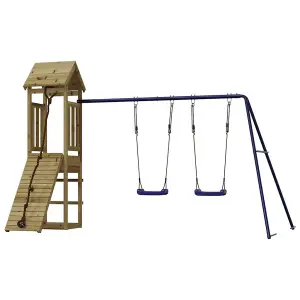 Berkfield Outdoor Playset Impregnated Wood Pine