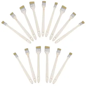 Long Reach Angled Radiator Paint Brushes 15pc