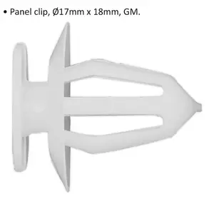 20 PACK Panel Trim Clip Fitting - 17mm x 18mm - Suitable for GM Vehicles