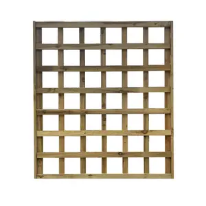 Standard Planter with Trellis Ruby Durable Wooden Garden Planter for Climbing Plants