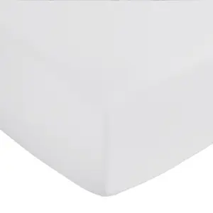 Bianca Fine Linens Bedroom 400 Thread Count Cotton Sateen Fitted Sheet 36cm Depth Dove Grey